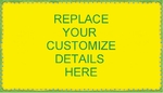 162527A Customize Sticker Size 175x100mm