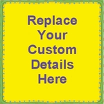 162528S Customize Sticker Size 50x50mm