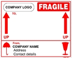 143047 Customize Dispatch Labels Size 75x60mm