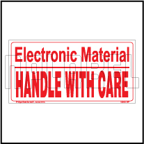 150451 Handle with Care sticker for Electronic Material