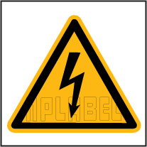 151422 Electrical Mains Sign Label
