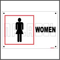 151557 Women Toilets Sign Name Plates & Signs