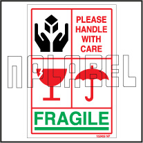 152459 Fragile Shipping Stickers