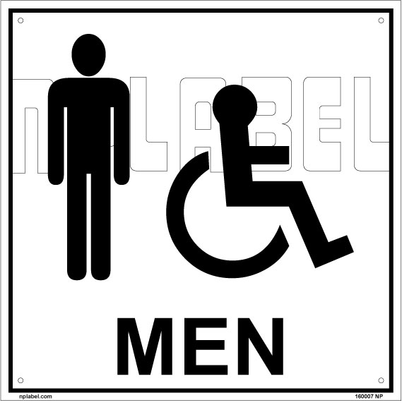 Mens Bathroom Signs