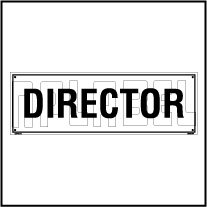 160105 Director Name Sticker