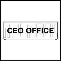 160126 CEO Office Name Plates