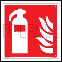 160143 Emergency Fire Safety Sign Name Plate