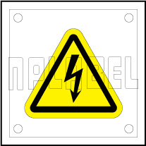 162552 Electrical Mains Sign Label