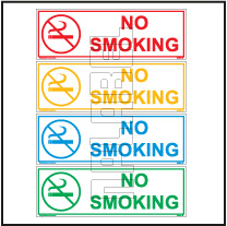 162574 No Smoking Sticker