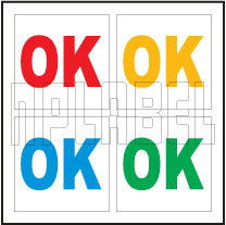 162576 OK Sticker