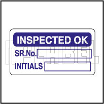 420001 Inspected Ok Sticker Labels