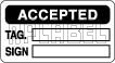 420006 QC Sticker - Accepted 420006 QC Sticker - Accepted