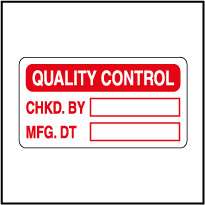Tested OK Round Labels