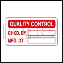420010 Quality Control - QC Sticker