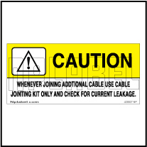 CAUTION LABELS