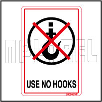 580946 Use No Hooks Stickers & Labels
