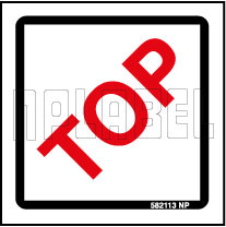 582113 Shipping Label - Top Side Sticker