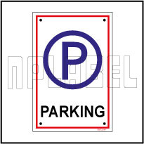 582723 Sign Name Plate - Parking