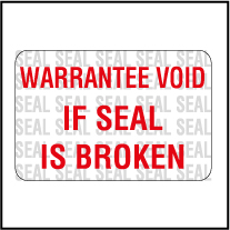 590660 Warantee Void Seal