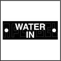 592960 Water In Sticker Labels