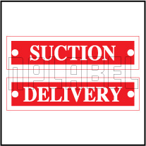 640190 Suction/Delivery Labels