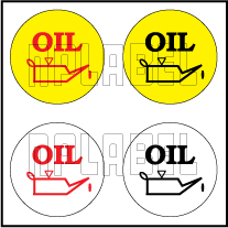 Tested OK Round Labels