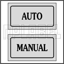 940161 Auto Manual Control Panel Sticker