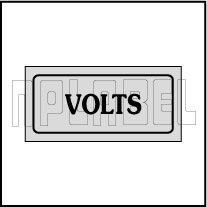940172 Volts Sticker