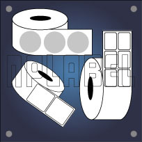 Blank Stickers in Roll Form Blank Stickers in Roll Form