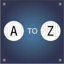 A to Z Alphabets Tags & Labels A to Z Alphabets Tags & Labels