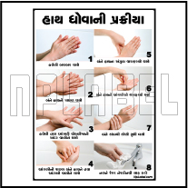 CD1916 COVID19 Instructions for Clean Hands Signages