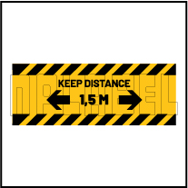 CD1922  COVID19 Keep Distance Signages