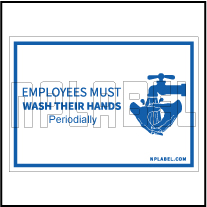 CD1933 Wash Hands Signages