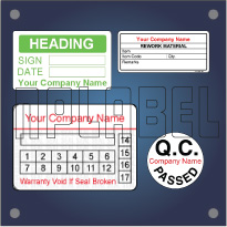 Create your OWN Quality Control Labels