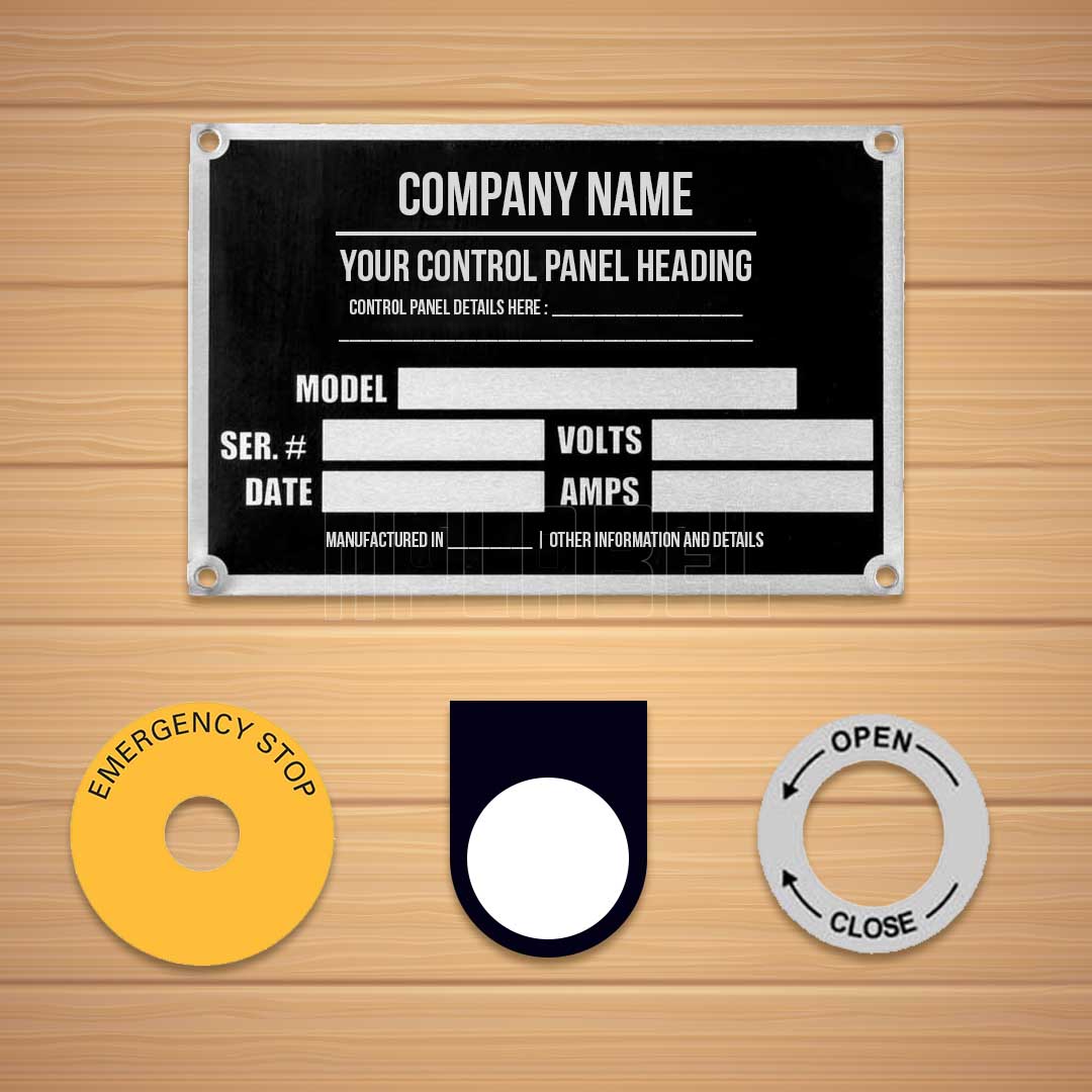 Electrical Control Panel Labels & Stickers Electrical Control Panel Labels & Stickers