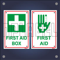 First Aid Signs Name Plates