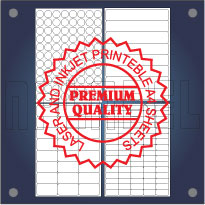 Multipurpose Self Adhesive Labels - A4 Sheets Premium Quality