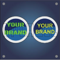 Round Shape PU Coating - Dome Stickers Round Shape PU Coating - Dome Stickers