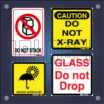 Safety Sign Labels for Shipping Safety Sign Labels for Shipping