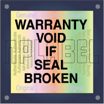 Warranty Void Hologram Sticker Warranty Void Hologram Sticker