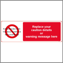 Caution Label Template Caution 009