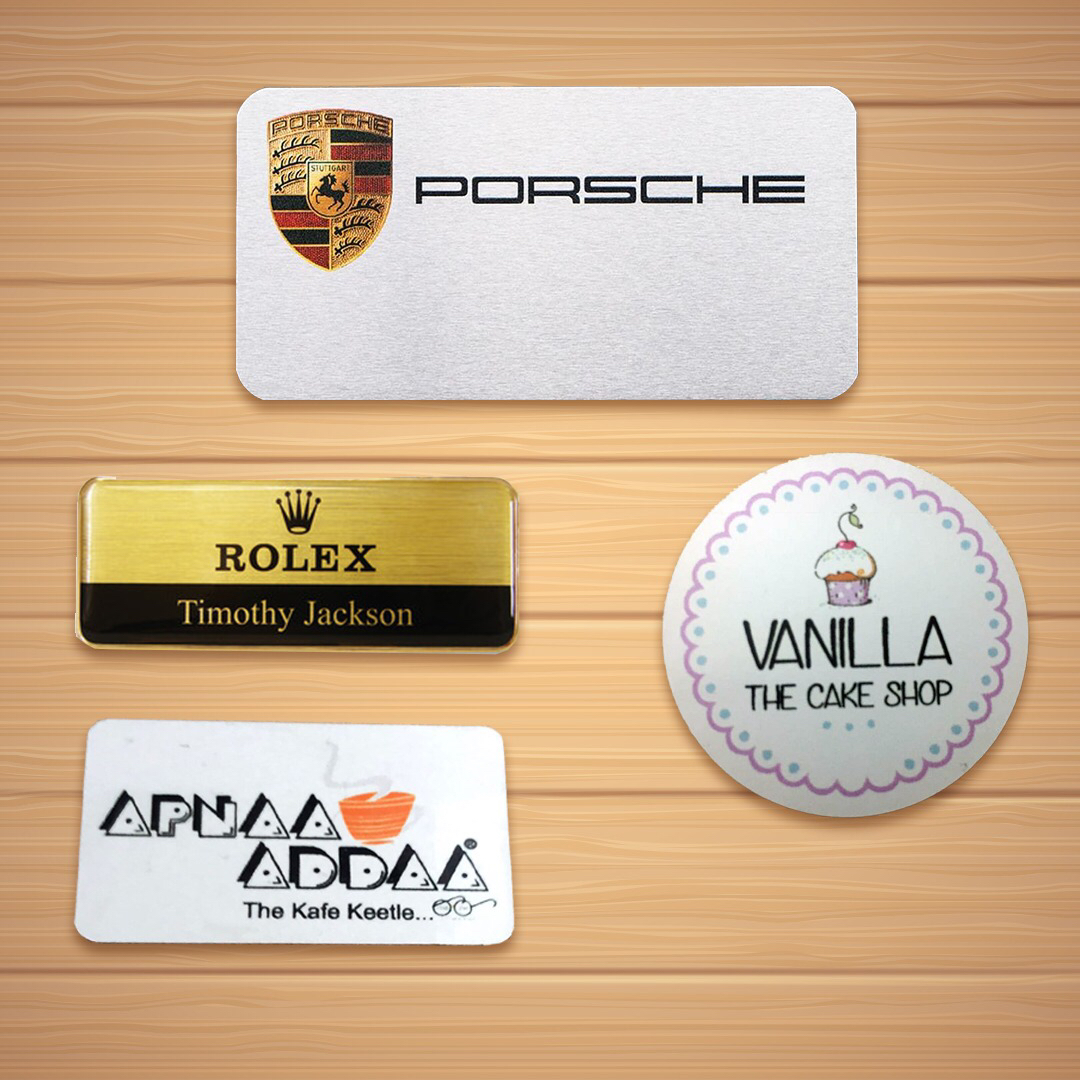 Metal Name Badges